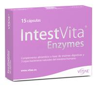 Vitae IntestVita Enzymes – Enzimas digestivas y probióticos – 15 cápsulas