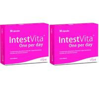 Vitae IntestVita One per Day 30 cápsulas| Probióticos | Facilitar las digestiones pesadas | Regenerar la flora intestinal | Cuidado y salud digestiva (Paquete de 2)