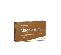 Vitae Suplemento Magnesium6 – 6 sales de magnesio, taurina y vitamina B6 – 20 comprimidos