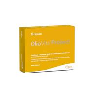 VITAE OlioVita Protect 30 Cápsulas | Protección Solar Oral con Espino Amarillo y Vitamina D3 | Antioxidante para la Piel con Extracto de Pomelo y Romero | Prepara la Piel para el Sol | Vegano