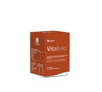 VITAE Vitalivio 30 Sticks | Recuperación Física con Péptidos de Colágeno, NAC y Coenzima Q10 | Regeneración de Tejidos y Ácido Hialurónico | Bienestar Muscular y Articular | Sabor Mandarina