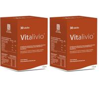 VITAE Vitalivio 30 Sticks | Recuperación Física con Péptidos de Colágeno, NAC y Coenzima Q10 | Regeneración de Tejidos y Ácido Hialurónico | Bienestar Muscular y Articular | Sabor Mandarina