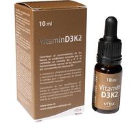 Vitae Vitamina D3 y K2 en Gotas, 10ml | Salud Ósea y Sistema Inmune | Vitamina D3 800 UI y K2 20mcg | Función Muscular y Obsorción de Calcio| Sin Gluten, Sin Lactosa, Vegetariano | Clean Label
