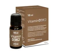 Vitae Complemento alimenticio D3K2 en gotas 10 ml – Salud ósea, sistema inmune y muscular