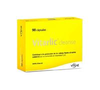 Vitae Cápsulas Vitarlic Cleanse – Detox: Ajo añejado y Cardo Mariano, 90 cápsulas