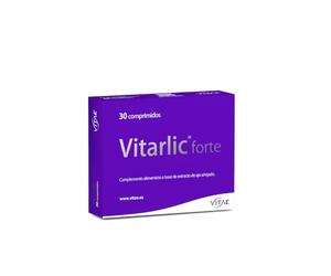Vitae Vitarlic Forte 30 comprimidos | Complemento Alimenticio Natural | Ajo Añejado | Colesterol