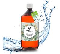 VitaFeel Limpiador Ultrasónico Concentrado 1000 ml - Limpieza muy eficaz para joyas, gafas, dentaduras postizas y monedas | Limpiador especial para dispositivos ultrasónicos y baños ultrasónicos