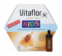 Vitaflor Kids Jalea Real 20 Viales - Ayuda al Crecimiento y Desarrollo Normal de los Niños