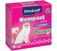 VITAKRAFT Arena Compact Ultra Plus para Gatos Agrumante 8 kg Babypuderduft