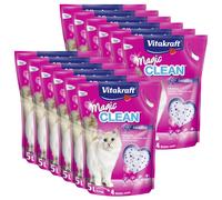 VITAKRAFT Arena Para Gatos Magic Clean Lavanda 12 X 5 Litros (60L) Sin Polvo