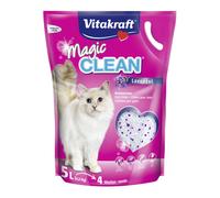 VITAKRAFT Arena para Gatos Mágico Clean Lavanda - 5 Litro - Staubarm Absorbente