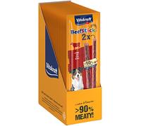 Vitakraft Baquetas de Carne de Vaca para Perros, 25 Unidades (25 x 2 Unidades)