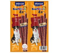 Vitakraft Beef - Palo de Carne de Vacuno, merienda de Carne Perro, 1 Bolsa de 4 Palos