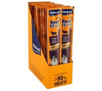 Vitakraft Beef Stick Original, Snack para Perros, con Cordero, con Contenido Extra Alto de Carne, palitos para mimar y premiar, sin azúcar añadido, en Formato Multipack (50x 12g)