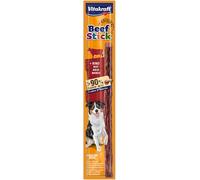 Vitakraft Beef Stick Rind, golosinas para Perros, Stick con Carne de Vacuno, golosinas de adiestramiento para Perros, sin azúcar añadido (1x 12g) (Paquete de 10)