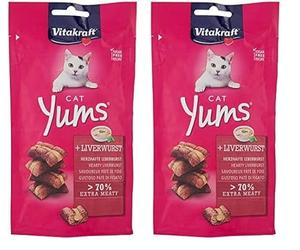 Vitakraft C-78216 Cat YUMS Pate, 40 g (Paquete de 2)