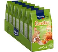 Vitakraft carotties, palitos para mordisquear para roedores, paquete de 7 (7 x 50 g)
