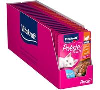 Vitakraft Comida húmeda para gatos Poésie Junior Sabor Pavo 23 x 85 g