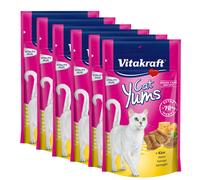 VITAKRAFT Gato Snack Cat Yums Con Queso 9 X 40G - Galletas Para Gato Snack Carne