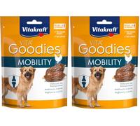 Vitakraft Goodies Mobility - Golosinas saludables para Perros, con péptido de colágeno y Beta-glucanos para Mayor Movilidad, sin azúcar añadido (1 x 60 g) (Paquete de 2)
