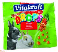 Vitakraft Happy Drops con Zanahoria para Conejos Enanos, 40 g