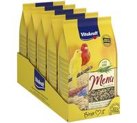 Vitakraft - Menú Premium para Canarios con Mezcla de Semillas y Granos, Alimento Principal - 1 kg