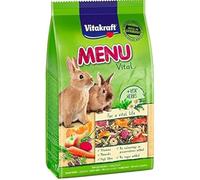 Vitakraft - Menú Premium Vital para Conejos con Cereales, Manzanas y Verduras - 1 kg