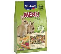 Vitakraft - Menú Premium Vital para Conejos con Cereales, Manzanas y Verduras - 5 kg