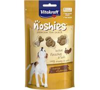 Vitakraft Noshies, golosinas para Perros, Snack para Perros con Carne de Pavo, golosinas de adiestramiento para Perros, sin azúcar añadido (1x 90g)