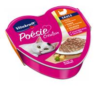Vitakraft POESIE comida húmeda para gatos pavo con queso 85g