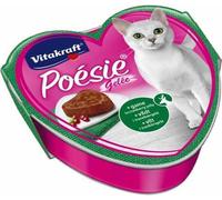 Vitakraft Poesie Comida para Gatos Caza Silvestre con Arándanos 85g