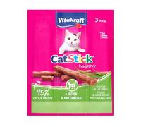3 barritas Vitakraft Cat Stick Healthy Pollo y Hierba Gatera