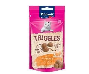 Vitakraft Triggles Snack para gatos Pavo 40g