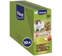 Vitakraft Vita Fuerza Ratas Kräcker Corn y Fruit (Pack de 10, 10 x 160 g)