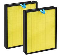 Vital 200S Filtro de repuesto para alérgicos para mascotas LEVOIT Vital 200S, 3 en 1 H13 True HEPA, filtro de carbón activado de alta eficiencia, reemplaza a Vital 200S-RF-PA, 2 paquetes, amarillo