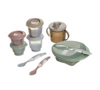 Vital Baby Nourish - Kit completo de destete para bebés de 6 m+, 10 piezas, herramientas esenciales de destete, biodegradables, sin BPA, seguro y ecológico para primeros sólidos