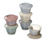 Vital Baby Nourish Store & Wean - Macetas de alimentos de 60 ml, 6 unidades, 4 m, a prueba de fugas, apilables, base suave, biodegradables, sin BPA y aptas para congelador para alimentos para bebés