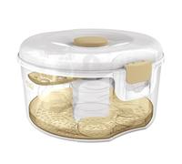 Vital Baby Nurture - Esterilizador 2 en 1 para microondas y agua fría, mata el 99.9% de las bacterias en 3 minutos, esterilizador de microondas y agua fría, sin BPA, biodegradable EarthSmart,