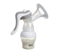 Vital Baby Nurture Flexcone Manual Breast Pump, Super sift Silicone Cone for Breast Feeding, Hand Breast Milk Pump, White
