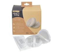 Vital Baby Nurture Ultra Comfort Breast Pads - Disposable Nursing Breast Pads - Contoured, Soft, Ultra-Absorbent & Leak-Free - Universal Fit for Ultra Comfort - BPA, Phthalate & Latex Free - 56pk