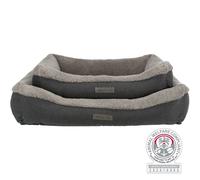 Vital Bett Bendson 110 × 85 cm dunkelgrau/hellgrau