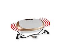 Vital Maxx 2019 - Plataforma vibratoria (200 W, Cuerpo Entero, Superficie Grande Antideslizante), Color champán y Gris