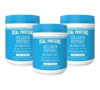 Vital Proteins Pack Collagen Peptides Péptidos de Colágeno Sin Sabor 3x567 g