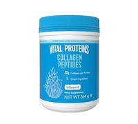 Vital Proteins Péptidos de Colágeno, complemento alimenticio en polvo, colágeno hidrolizado (Tipo I, III), sin sabor, para la piel, cabello, uñas, sin gluten, 20 g por dosis, 264g