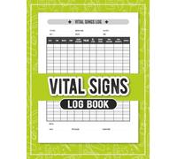 Vital Signs Log Book for Seniors: Large 8.5" x 11" Health Record Notebook and Medical Tracker for Patients, Caregivers, Nurses & Doctors-Track Medications, Allergies & Doctor Notes