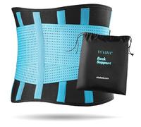 Vitalbak Faja Lumbar Hombre y Mujer - Protege y Brinda Bienestar en la Espalda, Cintura y Lumbares - Cinturón Lumbar con Doble Ajuste - Gratis Bolsa de Transporte.