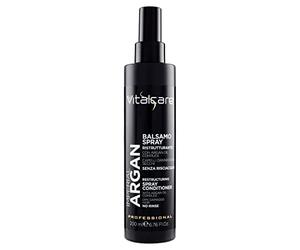 Vitalcare | Imperial Argan - Acondicionador reestructurante Spray para cabello seco y dañado, sin aclarado, con argán aceite complejo, pelo más suave y brillante, 200 ml