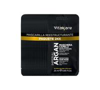 Vitalcare | Imperial Argan - Mascarilla Capilar Reestructurante para Cabello Seco y Dañado, con Complejo de Aceite de Argán, 24 Paquetes de 25 ml