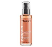 Vitalcare | Keratin - Tratamiento fortalecedor para cabello frágil y ayuda a reconstruir la fibra capilar, 100 ml