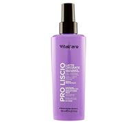 Vitalcare | PRO Suave - Leche Suavizante, Protección del Calor de Secador y Placa, Acción Anticrecimiento, con Queratina y Aceite de Aguacate